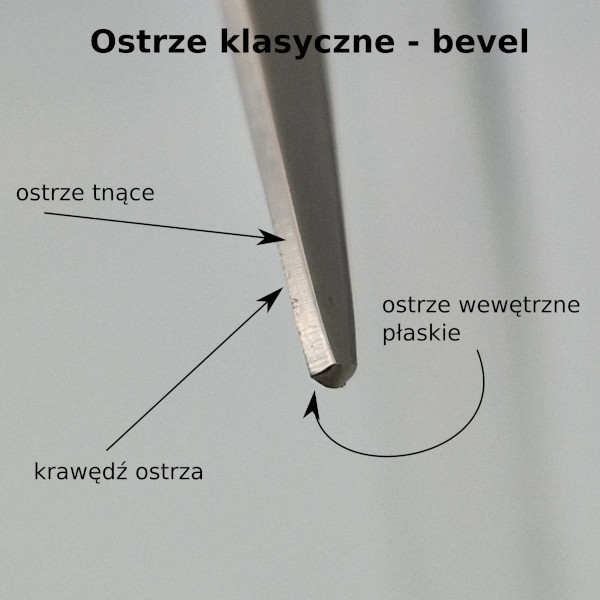 Ostrze nożyczek klasyczne - bevel